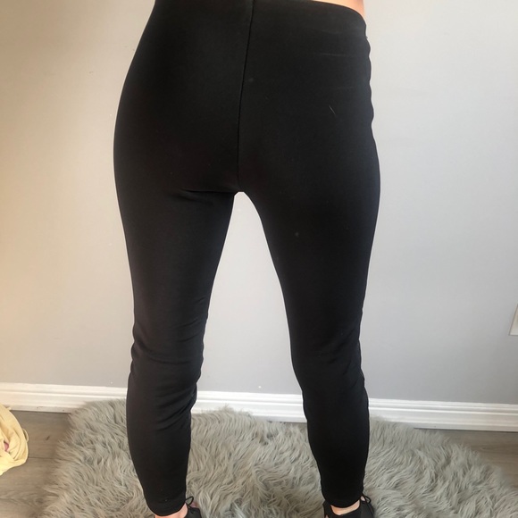 Twenty Cluny stretch lamb leather/nylon pants - Picture 4 of 6